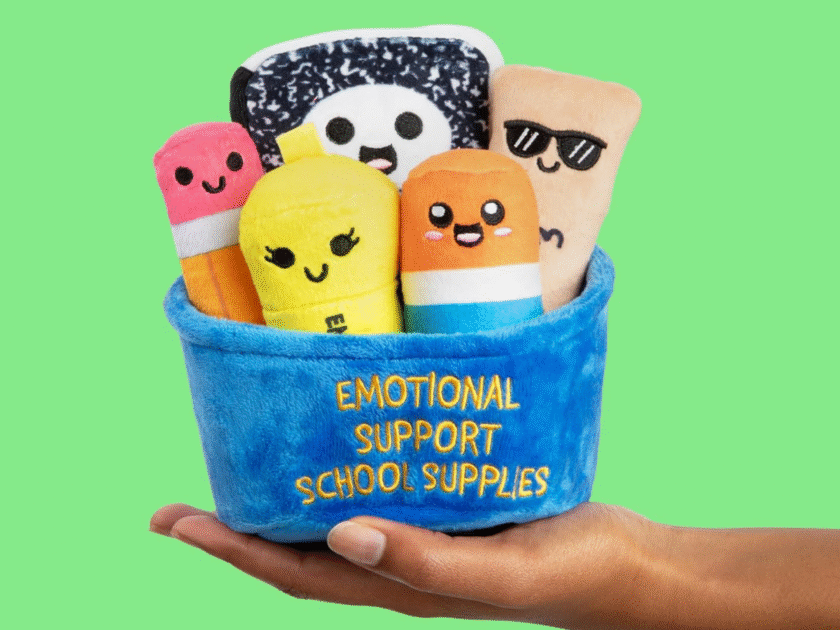 Emotional Support School Supplies Plushes Only $9.xx on Amazon (Reg $18)