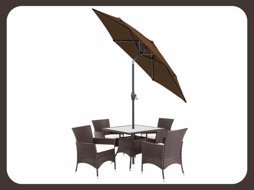 Best Choice Products 7.5ft Heavy-Duty Outdoor Market Patio Umbrella Only $23 at Walmart (Reg $94)