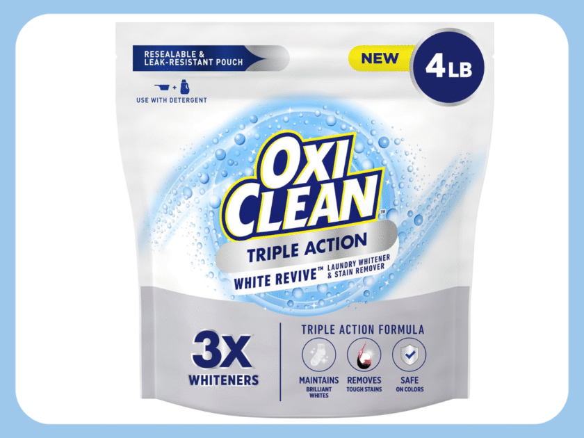 OxiClean Triple Action White Revive Laundry Whitener Only $7.xx on Amazon (Reg $18)