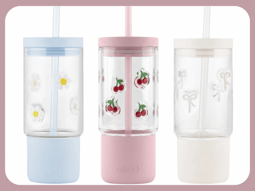 NEW Cute Ello Charmed Glass Tumblers Only $15.98 at Walmart