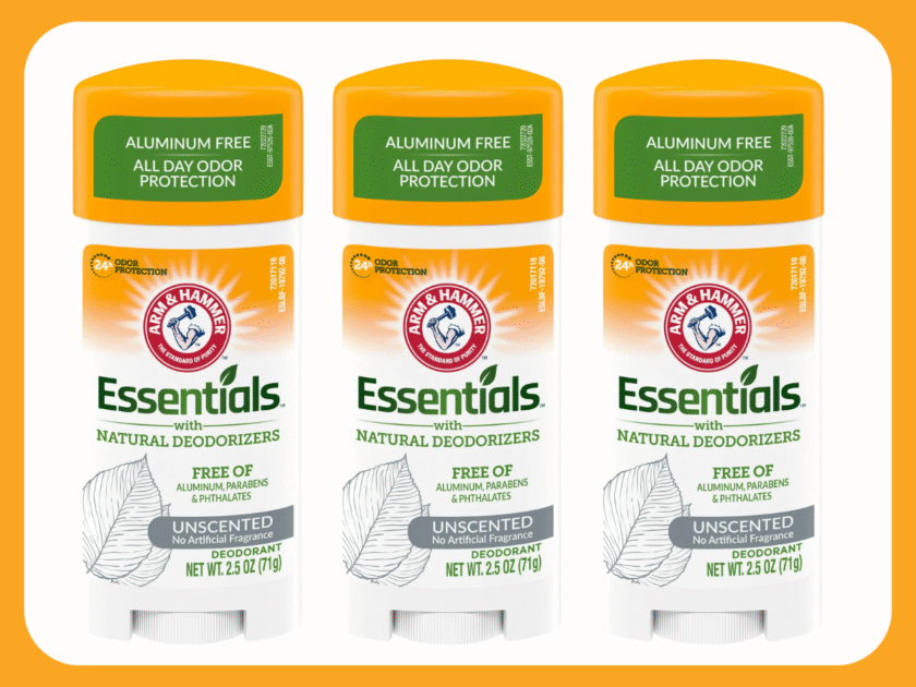 Arm & Hammer Essentials Deodorant Only $1 at Walmart after Walmart Cash (Reg $6)