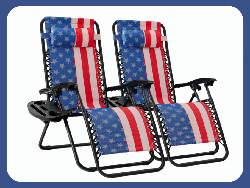 Set of 2 Zero Gravity Lounge Chair Recliners Only $69 at Best Buy (Reg $130)