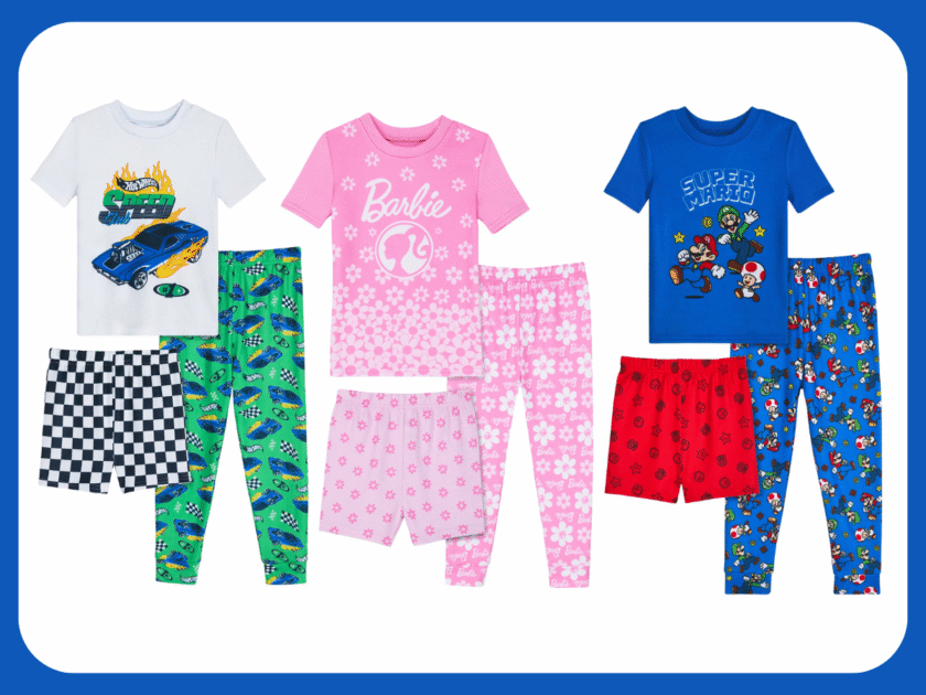 3-Piece Character Pajama Sets For Toddlers Only $8 at Walmart (Reg $14)
