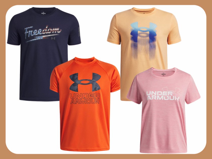 Under Armour Kids Tees From $7 Shipped