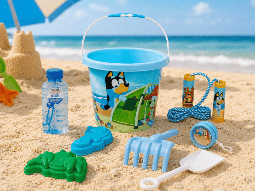 Bluey Summer Fun Beach Set Now $6 at Walmart (Reg $17)