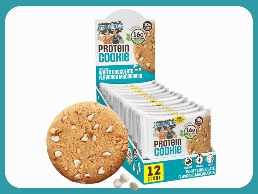 Lenny & Larry’s White Chocolate Macadamia Protein Cookie 12-Pack Just $7.xx on Amazon (Reg $23)