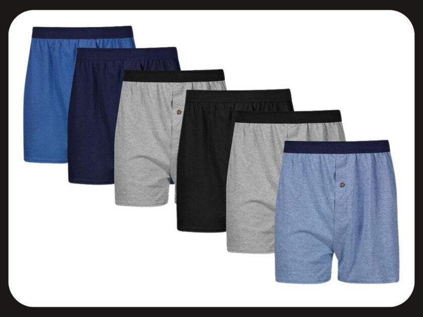 Hanes Mens Underwear Boxers, 6-Pack Only $12.xx on Amazon (Reg $27)