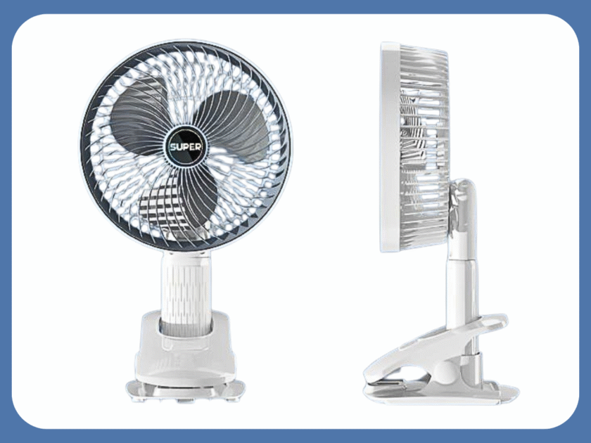 Multi-Use Portable & Mountable Clip Fan Only $14.xx (Reg $30)!