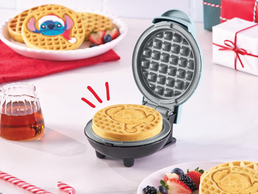 Disney Dash Stitch Santa Mini Waffle Maker Only $8.xx on Amazon (Reg $13)