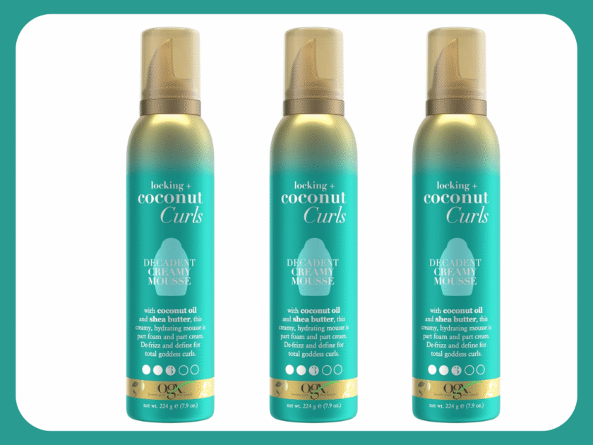 OGX Locking + Coconut Curls Decadent Creamy Mousse Only $5.xx on Amazon (Reg $11)