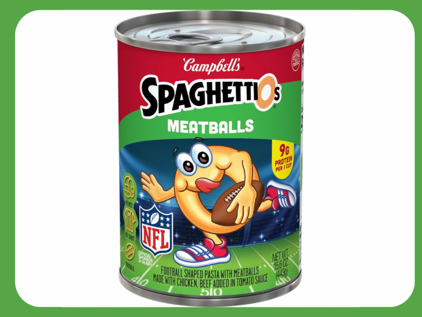 SpaghettiOs Football Shaped Canned Pasta with Meatballs Only $0.78 on Amazon!