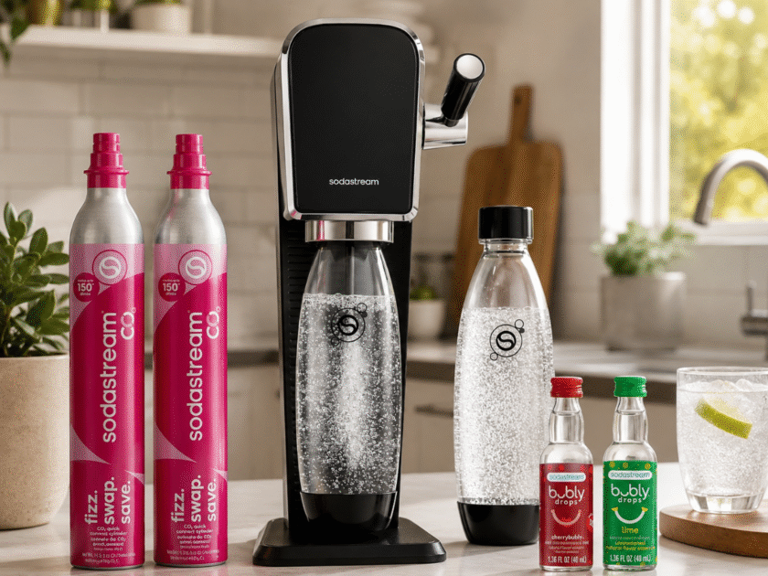 SodaStream ART Sparkling Water Maker Value Bundle Only $88.xx on Amazon (Reg. $180)