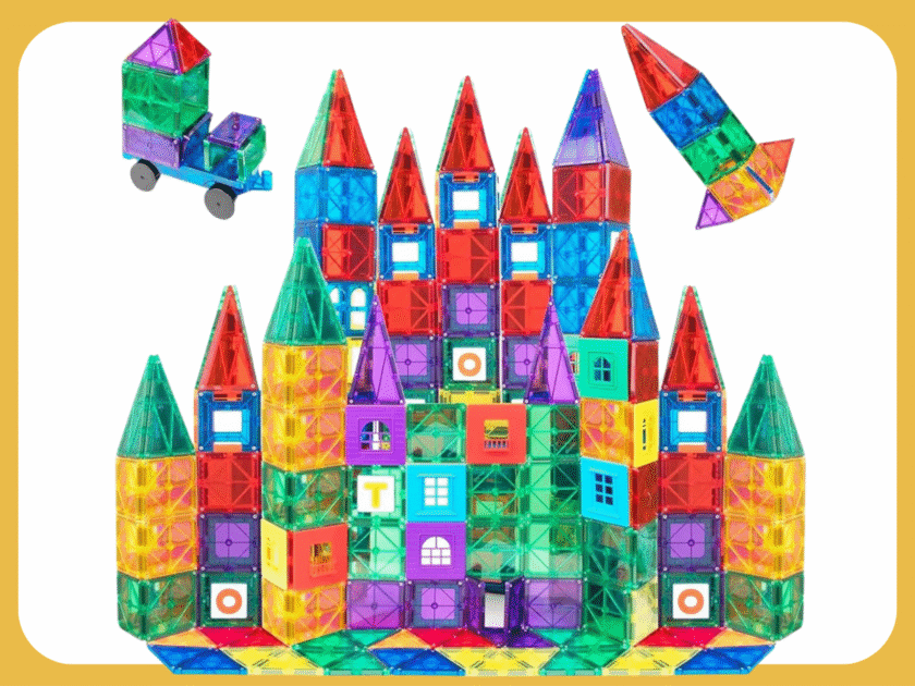 Playmags Magnetic Tiles 100-Piece Set Only $23.xx on Amazon (Reg. $50)