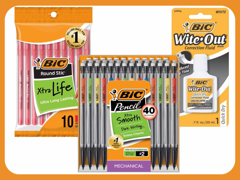 BOGO Free BIC Pens, Pencils & More at Target | Prices Start UNDER $1!
