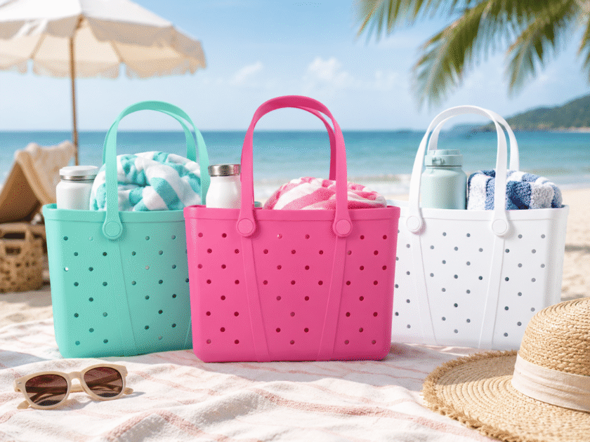 Bogg Bag Dupe! Time and Tru Waterproof EVA Beach Tote Bag Only $14.91 at Walmart