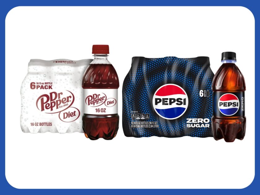 Soda Bottle 6-Packs From $3.48 at Walmart (Reg. $5) | Stock Up!