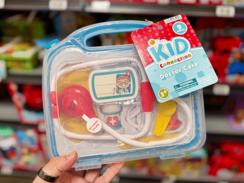 $5 Kid Connection Doctor Carry Case Play Set at Walmart
