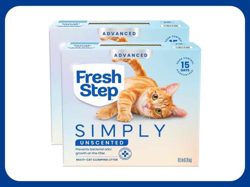 Fresh Step Advanced Simply Unscented Multi Cat Litter (2 Boxes)