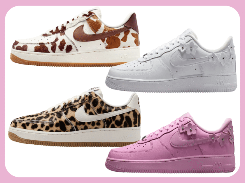 Nike Air Force 1 ’07 Floral & Animal Print (New Colors)
