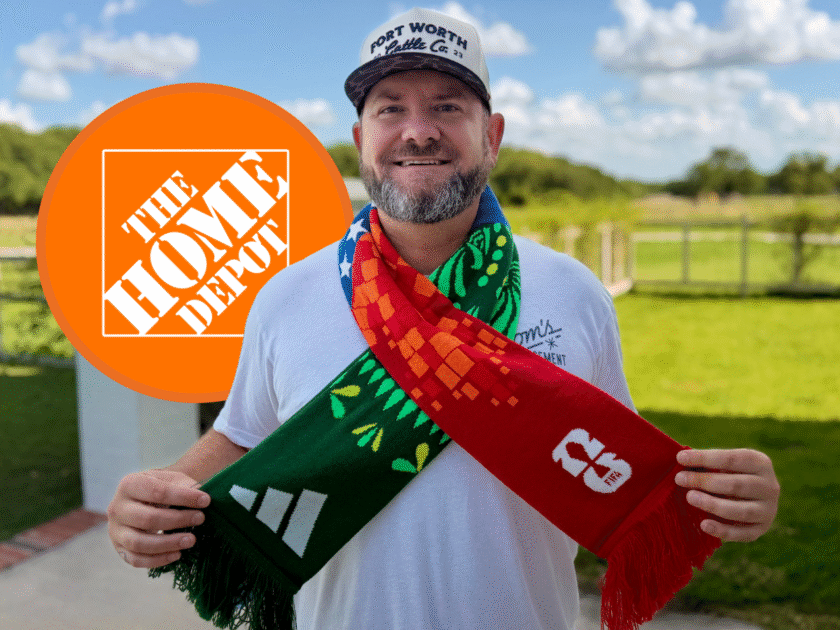 Free FIFA World Cup 2026 Scarf In-Store at Home Depot
