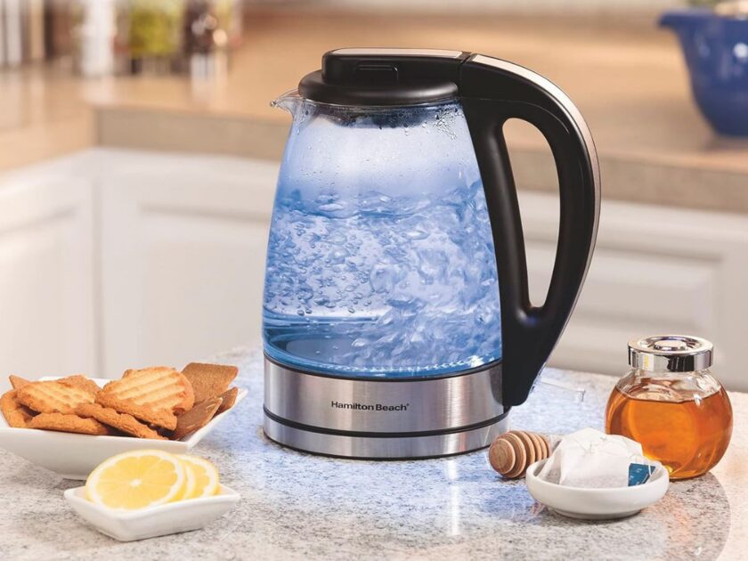 Hamilton Beach 1L Glass Electric Tea Kettle