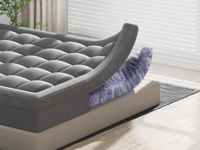 ChiXpace 4" Dual Layer Memory Foam Mattress Topper