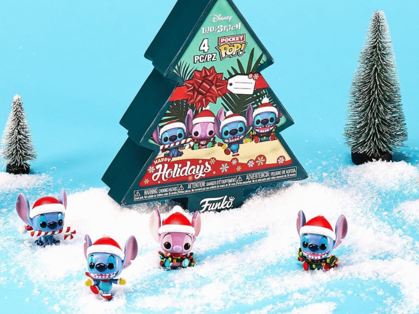 Funko Pocket Pop! Stitch Holiday – 4 Pack Tree Box Only $7.xx on Amazon (Reg $17)