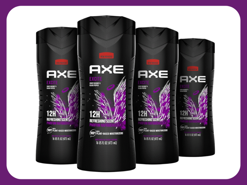 AXE Crisp Coconut & Black Pepper Body Wash 4 Count Only $12.xx on Amazon (Reg $26)