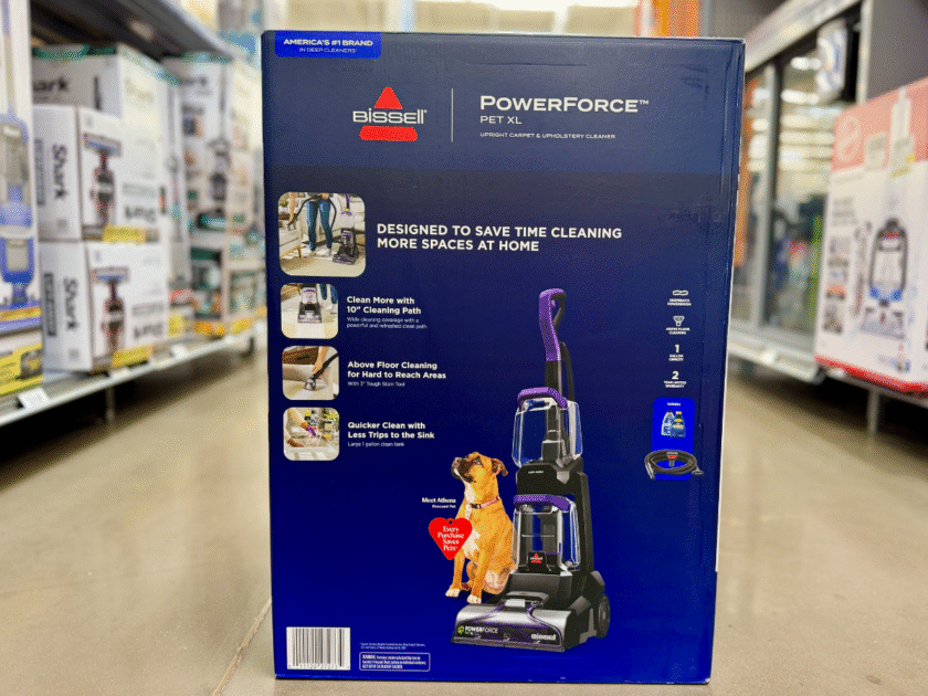 PRICE DROP! BISSELL PowerForce XL Upright Deep Cleaner Just $132 at Walmart (Reg. $250)