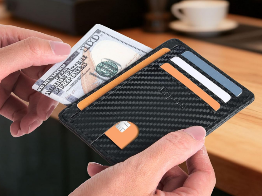 Slim Minimalist Wallets with RFID Blocking from $3.xx on Amazon (Reg. $8+)