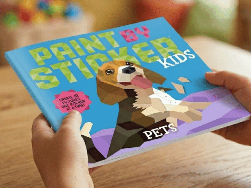 #1 Best-Seller Paint by Sticker Kids Pets Book Just $4.xx on Amazon (Reg. $11)