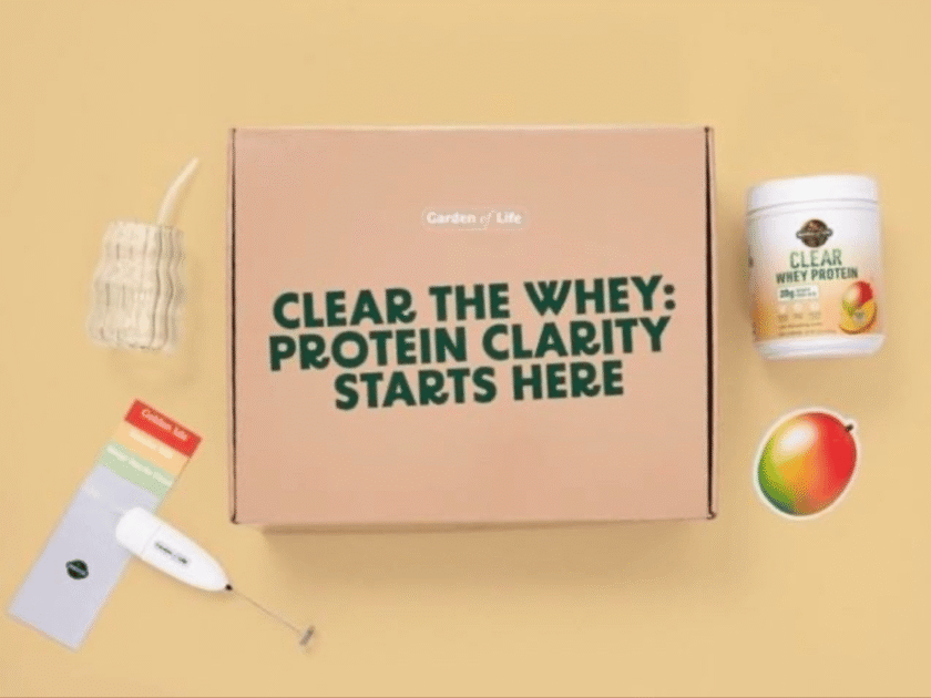 Free Garden of Life Clear Whey Protein Kit Giveaway
