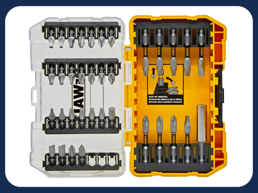 DeWalt 35-Piece Screwdriver Bit Set Only $9.98 at Lowe’s (Reg. $17)