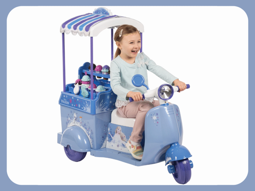 Huffy 6V Disney Frozen Ice Cream Kart Ride-On Only $158 at Walmart (Reg $230)