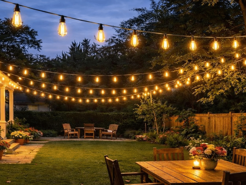 Ecoeve Outdoor String Lights 148 ft Only $17.xx on Amazon (Reg. $120)