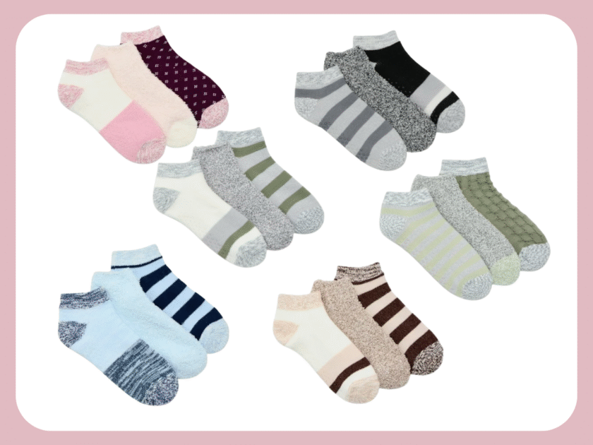 Joyspun Women’s Double Layer Low Cut Lounge Socks From $2 at Walmart (Reg $10)