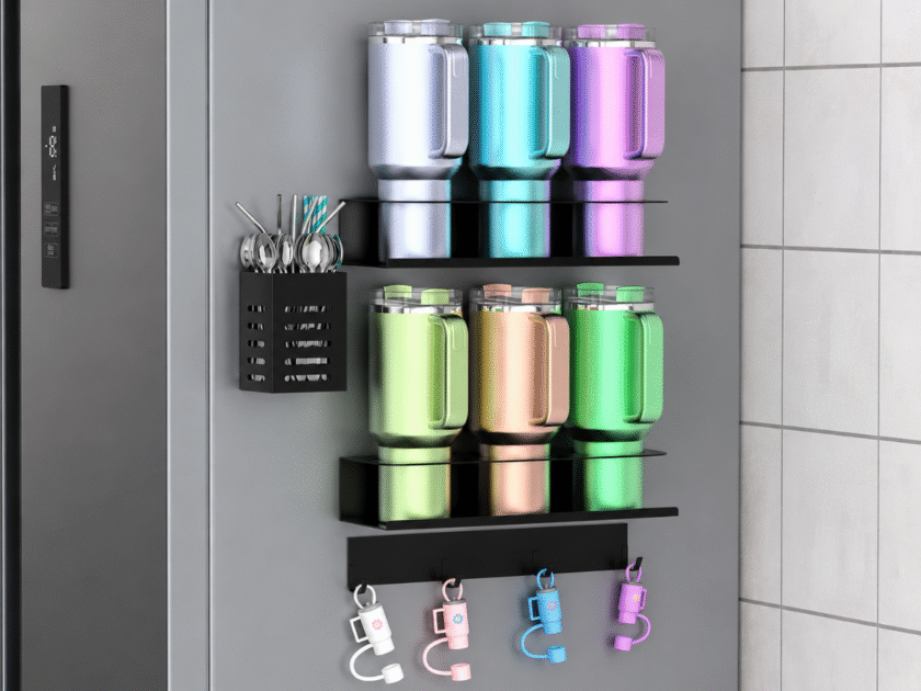 POLRAI 4-Pack Magnetic Cup Holder Only $13.xx on Amazon (Reg. $28)