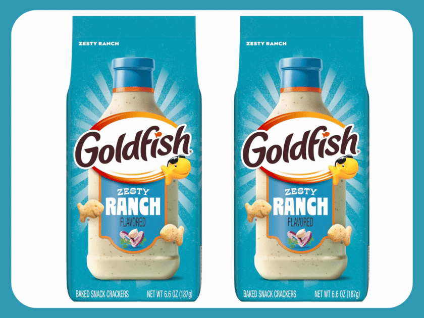 Goldfish Zesty Ranch Flavored Crackers Only $2.xx on Amazon!