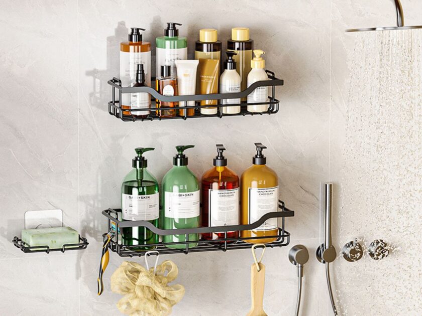 3-Pack Shower Caddy with Soap Holder Only $6.xx on Amazon (Reg. $10)