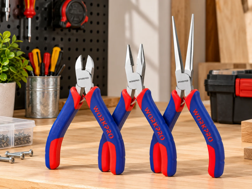 WORKPRO Mini Pliers 3-Piece Set Only $9.xx on Amazon (Reg. $16)