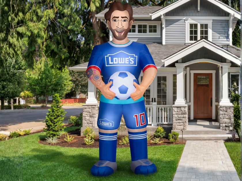 Giant Lionel Messi Inflatable Only $69 Shipped at Lowe’s (Reg. $99)!