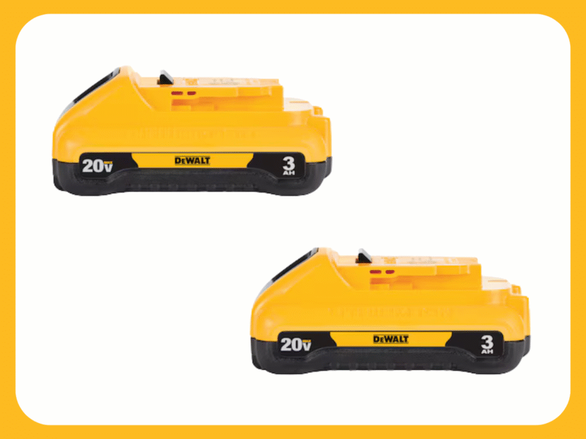 2-Pack DEWALT Batteries Only $99 at Lowes (Reg. $199)