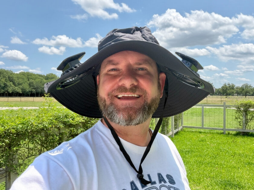 Large Brim Cooling Hat w/ 2 Solar Fans Just $9.99 Shipped (Reg. $20)