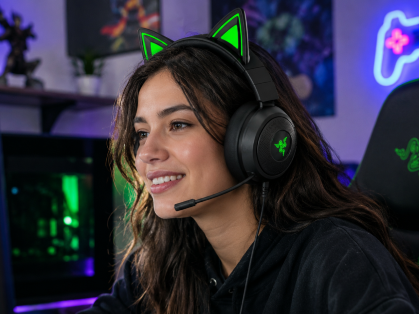 Razer Kraken Kitty V3 X Wired Gaming Headset From 20.xx on Amazon (Reg. $60)