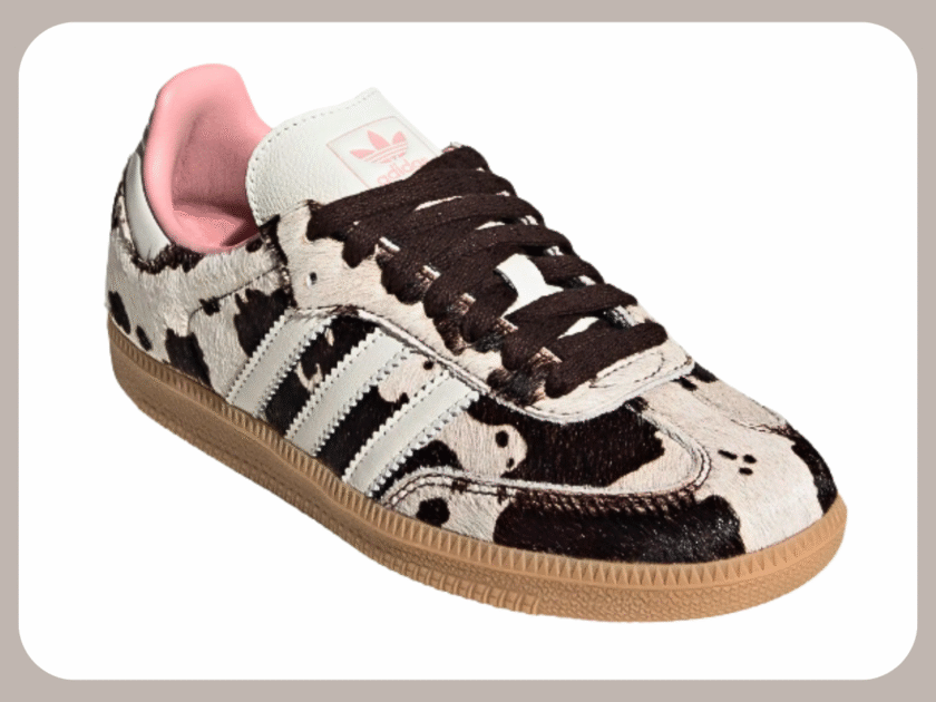 Adidas Cow Print Samba OG Sneakers Only $84 Shipped (Reg. $120)