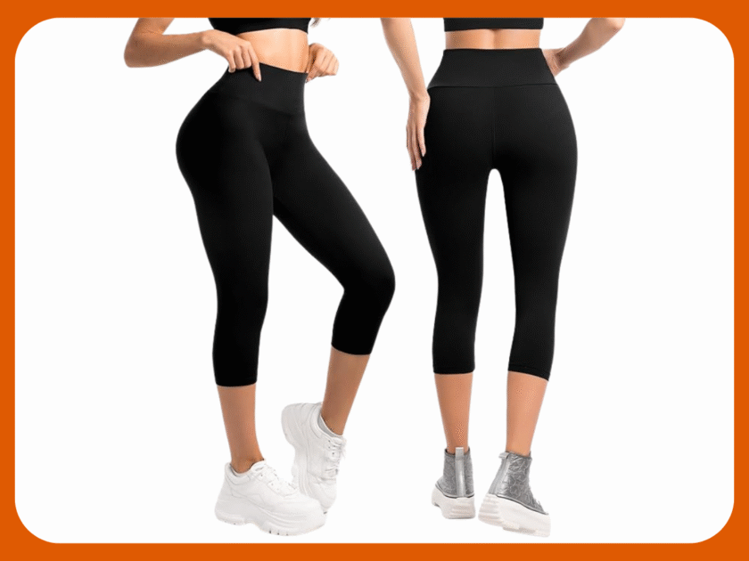 Leafigure 2-Pack Capri Leggings Only $6.xx on Amazon (Reg. $13)