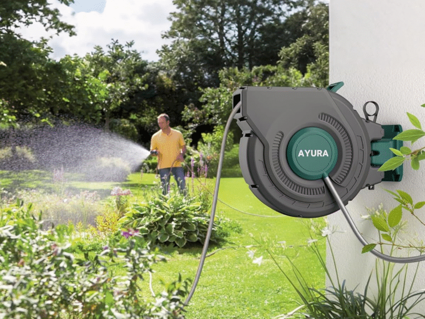 Retractable Garden Hose Reel 100 ft Only $63.xx on Amazon (Reg. $200)