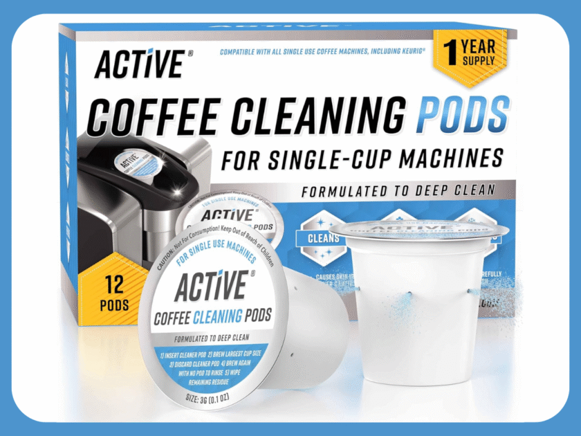 ACTIVE K-Cup Compatible Keurig Cleaning Pods 1-Year Supply Only $7.xx on Amazon (Reg. $20)