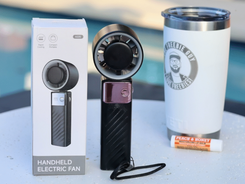 Portable Handheld Turbo Fan Only $5.xx on Amazon (Reg. $16)!