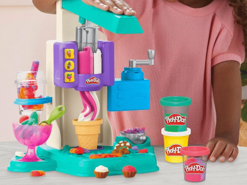 Play-Doh Rainbow Swirl Ice Cream Playset Only $15.xx on Amazon (Reg. $25)